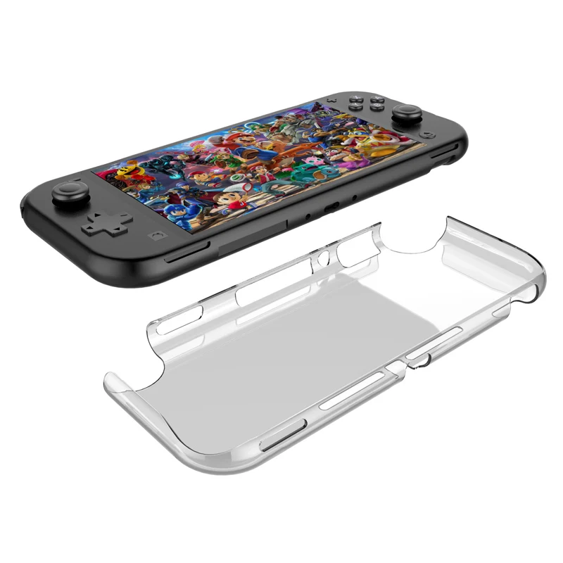 Прозрачный чехол с кристаллами для nintendo Switch Lite, тонкий легкий жесткий защитный чехол для nintendo Switch Lite