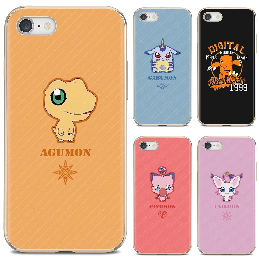 Для Samsung Galaxy J1 J2 J3 J4 J5 J6 J7 J8 Plus 2018 Prime 2015 2016 2017 EU мягкий кожаный чехол kawaii Digimon