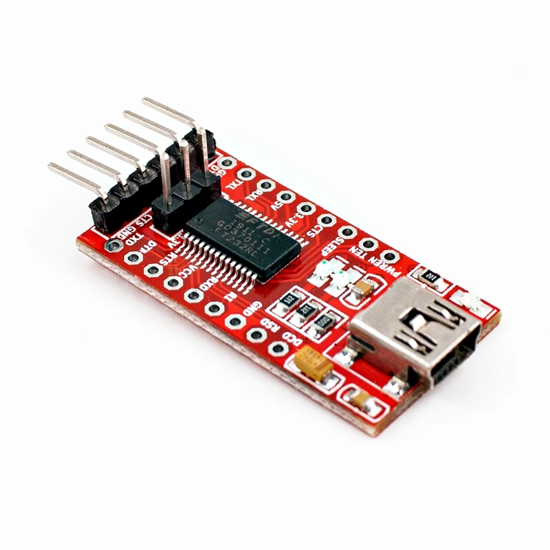 Последовательный преобразователь FTDI FT232RL USB в TTL 1 шт. модуль адаптера 5 В и 3 для