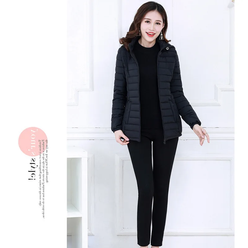 

2017 New Style Short Jacket Slim Fit Slimming Large Size Hooded down Jacket Cotton-padded Clothes Small Cotton-Padded Jacket Thi
