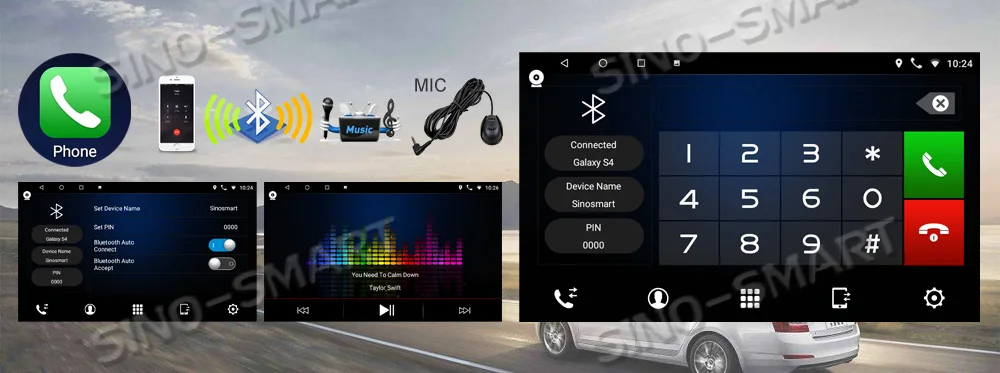 SINOSMART сток в Россия ЕС 2.5D ips/QLED Android 8,1 Автомобильный навигатор gps плеер для Nissan X-trail/Qashqai 2013,,, поддержка 360 система просмотра