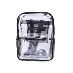 NoEnName_Nul 2019 модный прозрачный рюкзак из ПВХ Дорожная школьная сумка для книг рюкзак для девочек-подростков