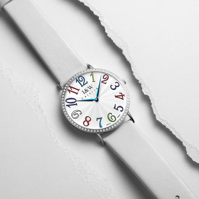 Женские часы Montre femme Switzerland 2020 Лидирующий бренд I & W новые модные женские с