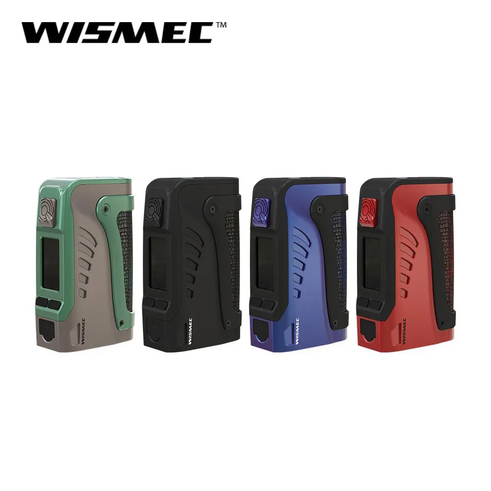 

Original Wismec Reuleaux Tinker 2 Box Mod 200W Support Wismec Trough Atomizer Electronic Cigarette Dual 18650 Mod