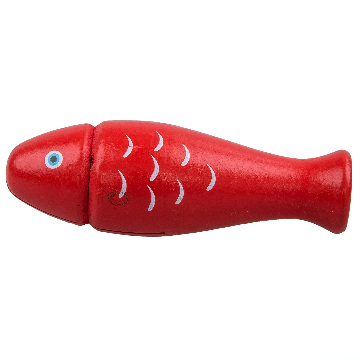 XFDZ-модная деревянная красная рыба игрушка ударный инструмент-красный