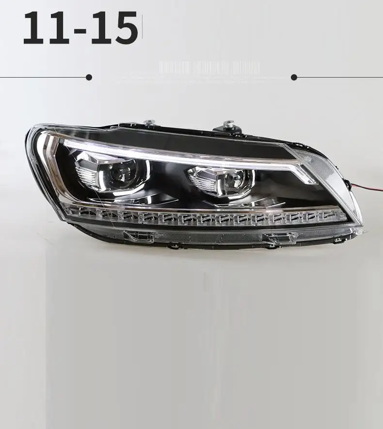 Автомобильные фары Luces Para авто DRL светодиодная лампа дневные ходовые огни Автомобильное освещение фары для Volkswagen Passat