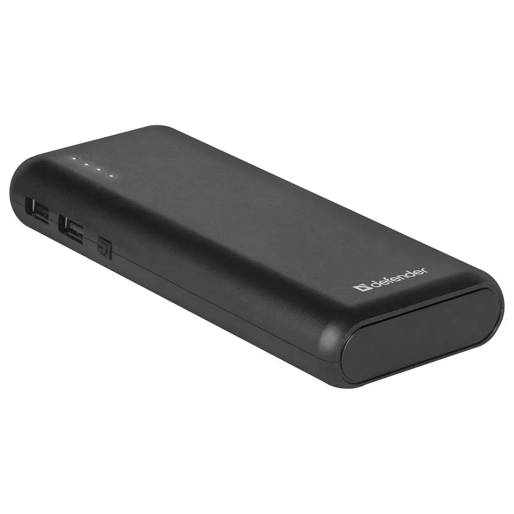 Внешний аккумулятор Defender Lavita 10000B 2 USB, 10000 mAh, 2.1A