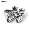 Stanley 1-Pcs 6PT  3/8 Square Drive Sockets Inch Sizes 1/4 5/16 3/8 7/16 1/2 9/16 5/8 3/4 to 13/16  Ratchet Socket Repair Tools 2
