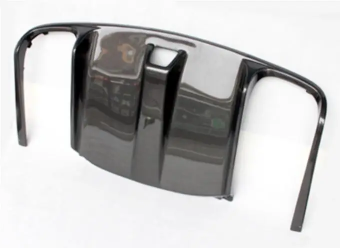 W207 автомобильный задний бампер из углеродного волокна спойлер диффузор задняя