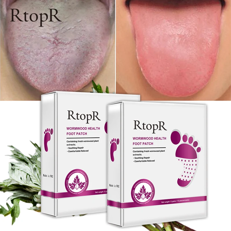 2 коробки RtopR полынь здоровье тела детоксикация ног патч эффективное улучшение