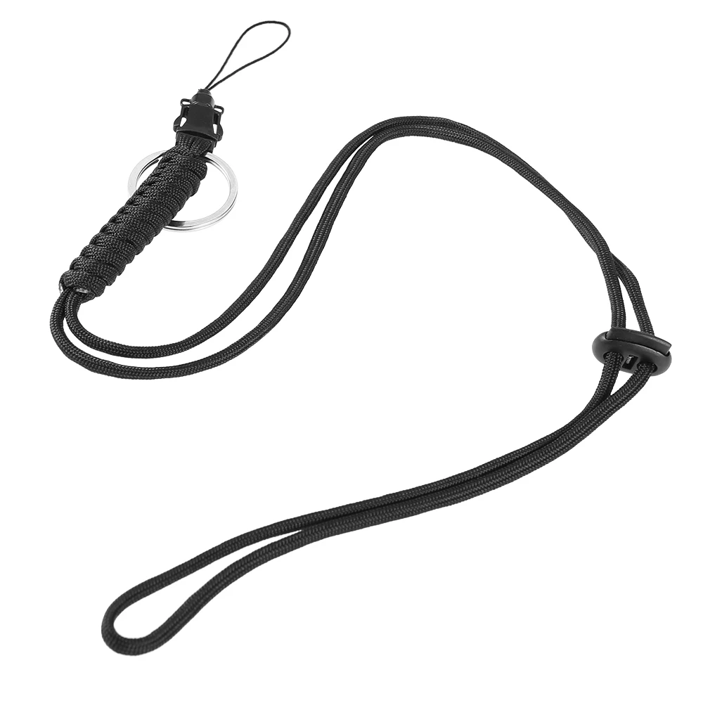 Hanging Key Chain Rope Cord Lanyard load bearing 140kg Survival Kit 