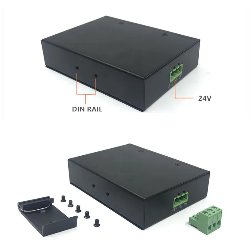 Неуправляемый 5 Порты и разъёмы 10/100 м Промышленный Коммутатор Ethernet модуль PCBA плата OEM автоматическ-зондирования Порты PCBA платы Материнская плата OEM