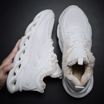 

Leader Show Sneakers For Men Soft Comfortable Men's Athletic Shoes Sport Shoes Zapatillas Hombre Men Sports Shoes Plus Cashmere