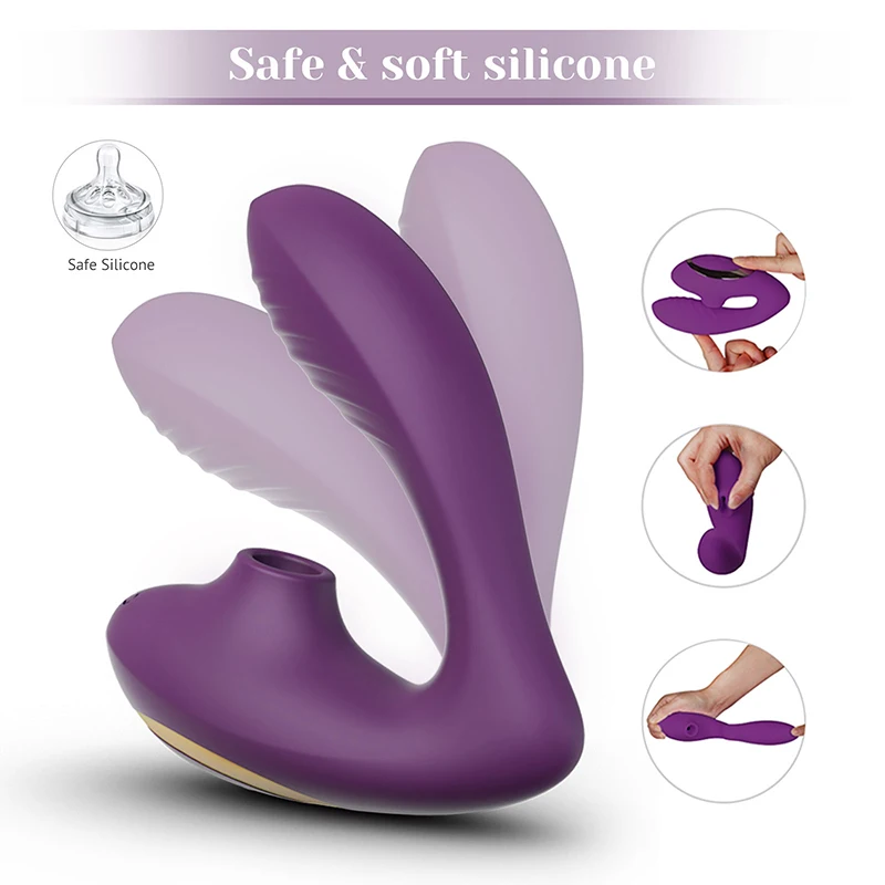 Tracy's Dog New Pro 2 Clitori Sucking Vibrator With Remote Control Function Purple And Pink Optional Female Vibrator Sex Toy 5