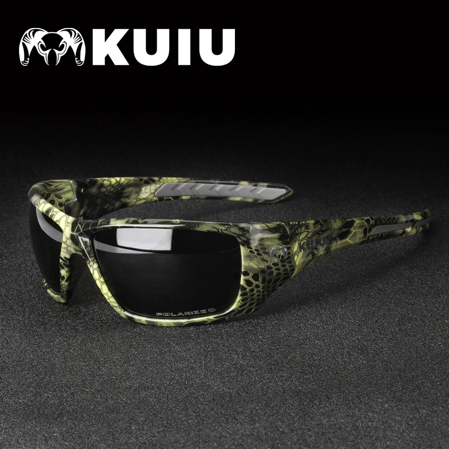 KUIU brand polarized sunglasses outdoor sports hunting fishing sunglasses anti-reflective performance glass camouflage tactics