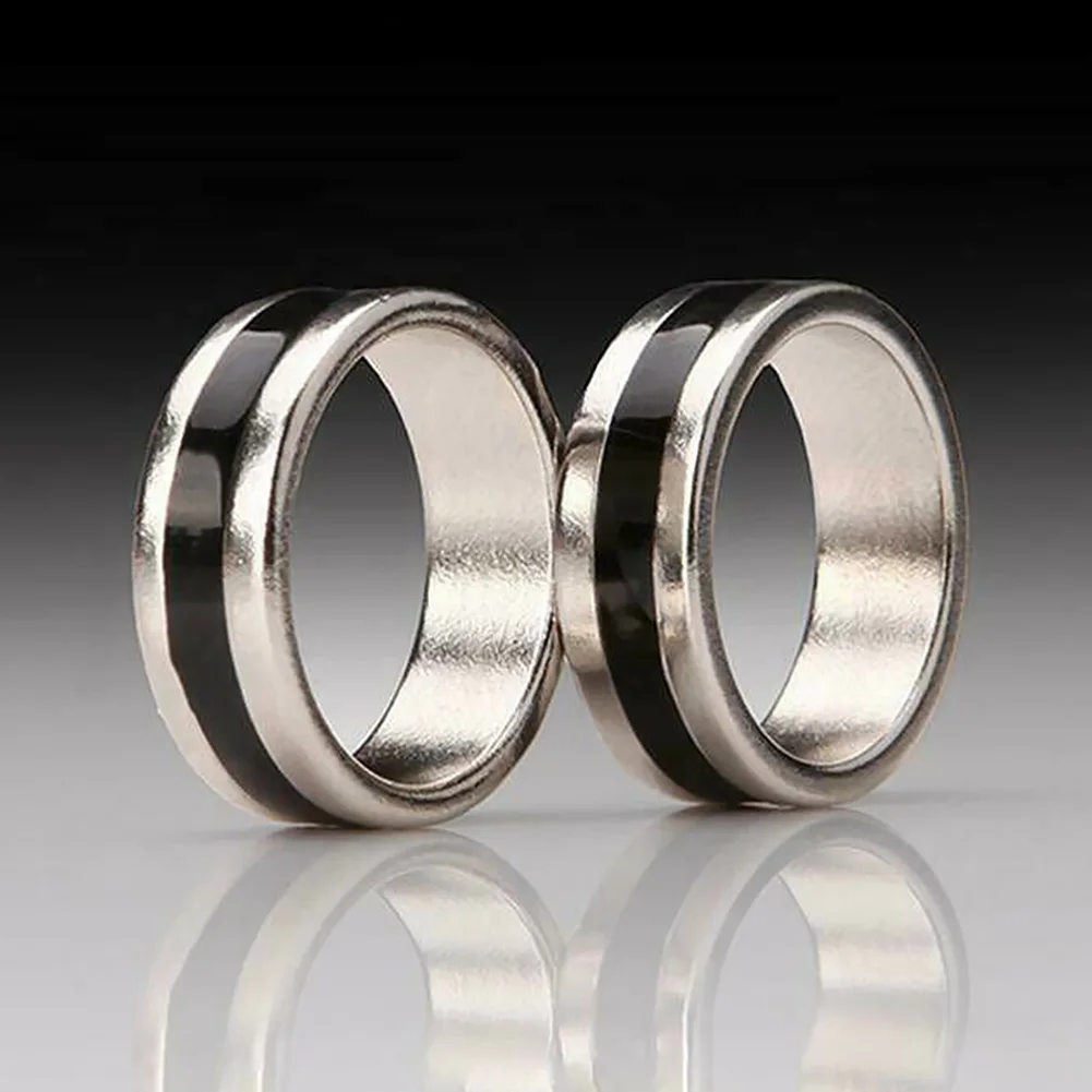 

Floating Toys Illusion Stage Gifts Metal Invisible Magnetic Mentalism Ring For Magician Gimmick Props Suspension Magic Tricks