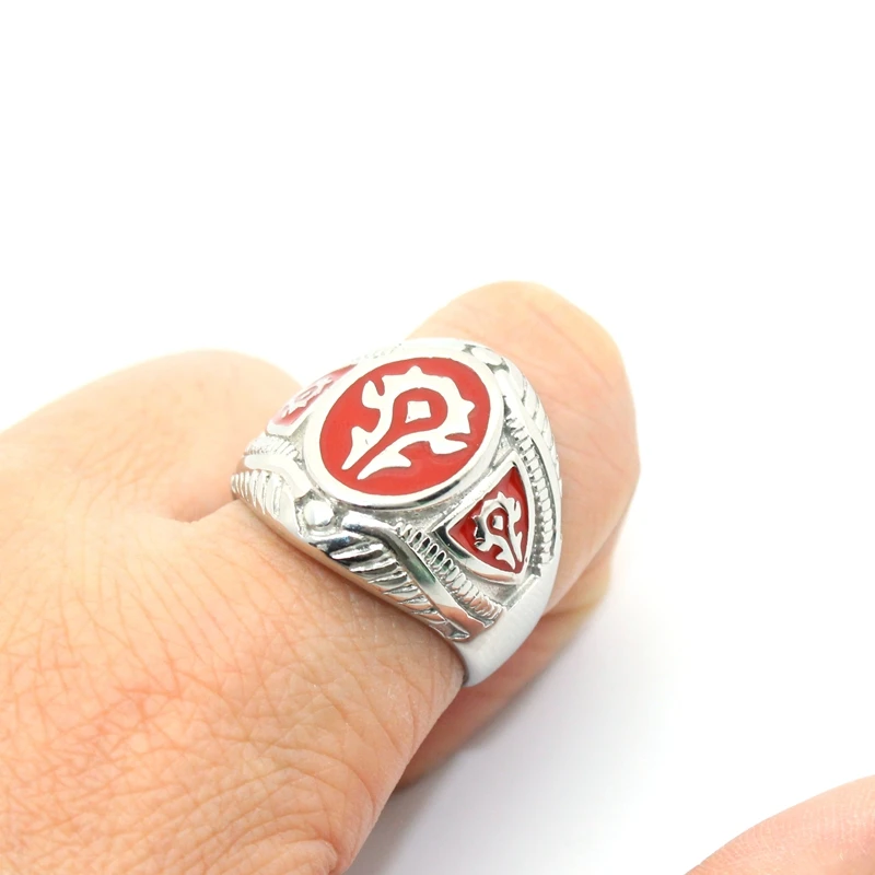 Wow Horde Ring Warcraft Alliance Horde Ring Stainless Steel