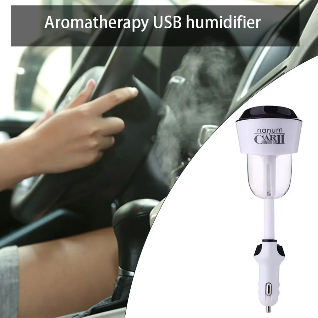Мини-увлажнитель воздуха автомобиля увлажнитель воздуха Usb зарядка Автомобильный увлажнитель мини-очиститель воздуха автомобильные принадлежности