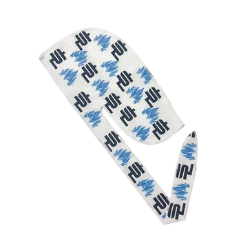 

Wholesale Custom Logo Polyester Designer Durag Du Rag Doo Rags Durags for Men