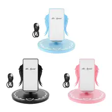 10 Вт светодиодный беспроводной держатель для мобильного телефона iphone с крыльями ангела