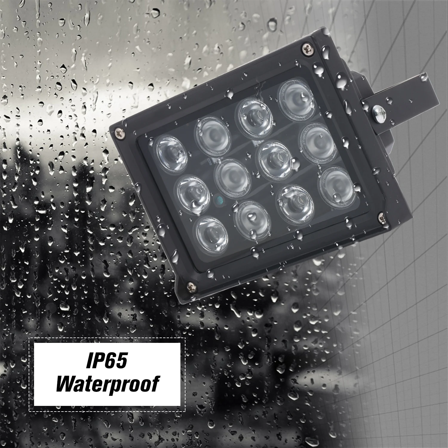 12 светодиодный осветитель светильник PTZ IP CCTV 50 м ИК инфракрасный Ночное видение