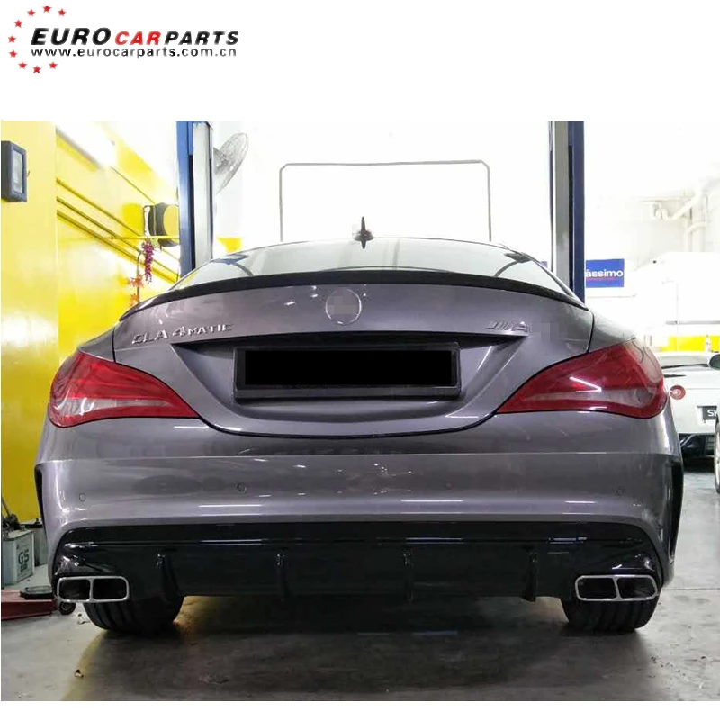 

2017y CLA45 диффузор подходит для MB CLA-CLASS W117 CLA260 sport line to CLA45 A-style диффузор с наконечниками для рассеивателя CLA45 PP