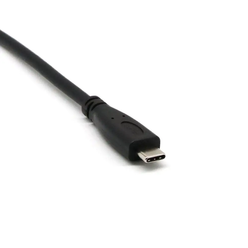 Высокое качество type C USB 3,1 Мужской к USB-C Женский удлинитель для передачи данных 0,3 м