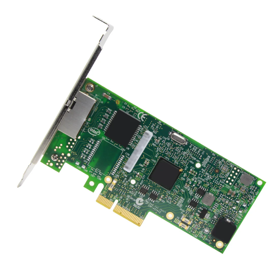 Компьютерная шина PCI-E сетевая карта I350-AM2 PCI-E 4X сервера двойной RJ45 Порты и разъёмы Gigabit Ethernet LAN Адаптерная плата PCIE 10/100/1000 Мбит/с для Intel конвертер