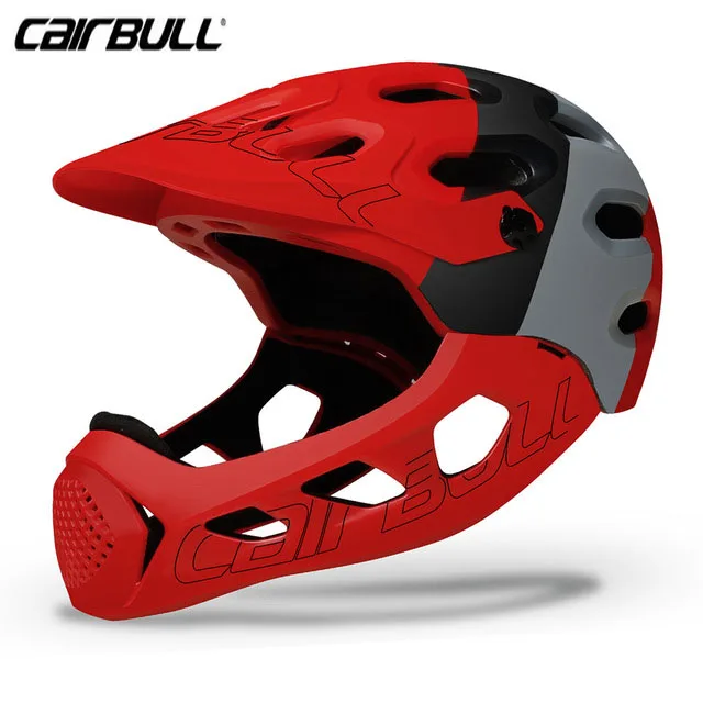 Cairbull ALLCROSS MTB новый горный шлем для езды по пересеченной местности полнолицевой