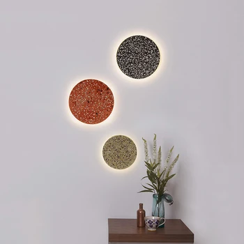 

ZISIZ Post Modern Stone LED Wall Lamp For Living Room Luxury Sconce Wall Lamp Lustre Wall Lighting Fixture Home Indoor
