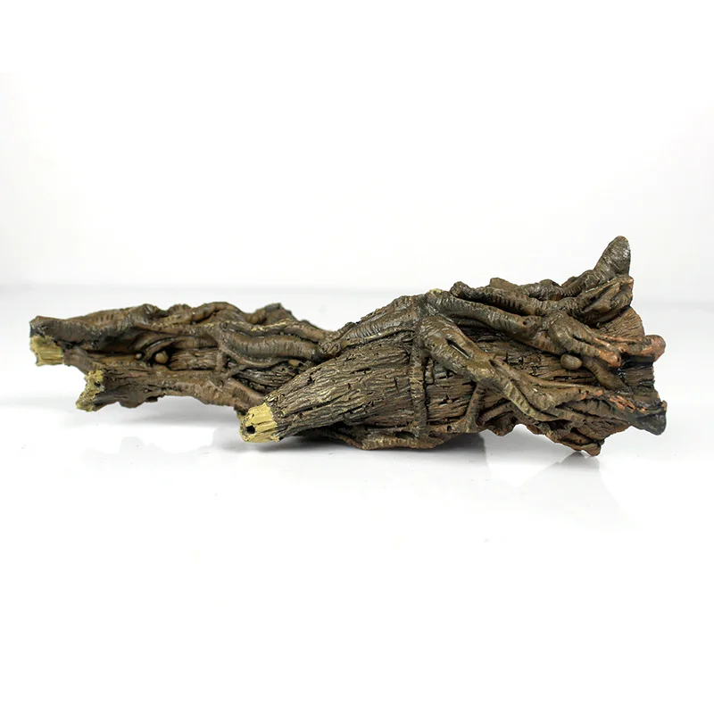 Ecological Resin Mountain Fish Play Tree House Aquarium Decoration Hole Cave Ornament Landscaping For Fish Tank fish tank ornaments fish tank decorations aquarium ornaments