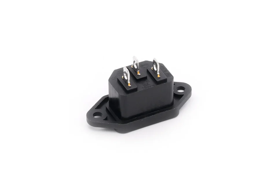 plug iec320 c14 entrada tomada de alimentação