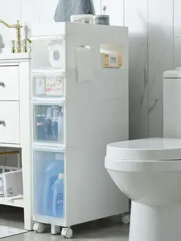 

Toilet bathroom shelf toilet side bathroom storage cabinet storage