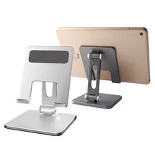 Aluminum Alloy Holder Desktop Bracket Lazy Folding Tablet Computer Stand For IPad Huawei