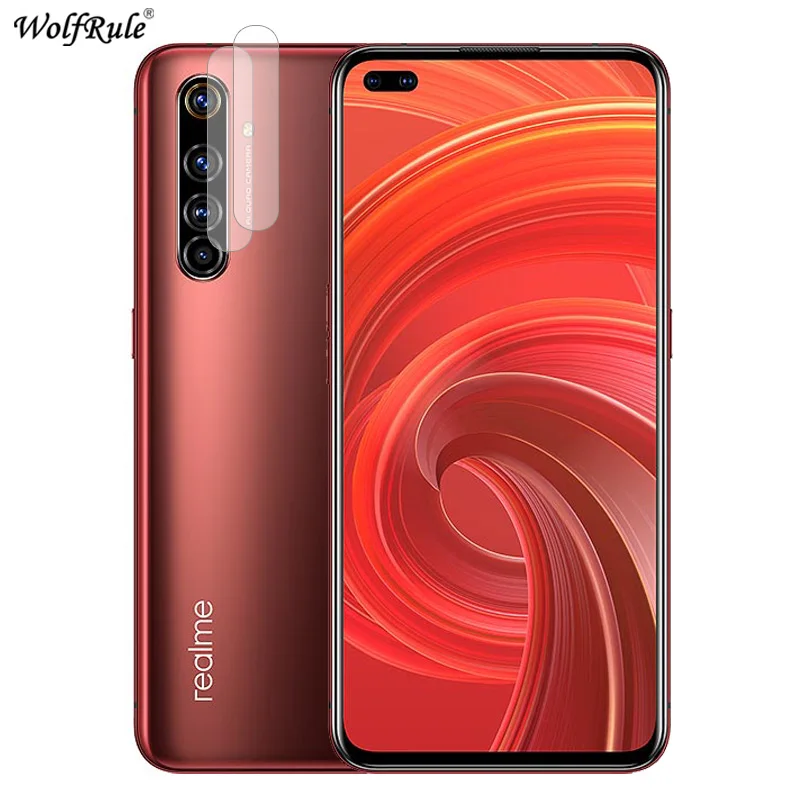 2 шт. Защитная пленка для камеры OPPO Realme X50 Pro гибкая защитная из стекловолокна HD