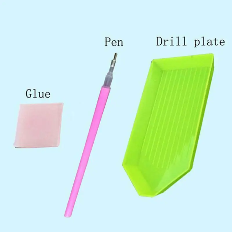 

5D Diamond Painting by Number Kit, 5 Sets of Splicing Painting Full Drill Rhines