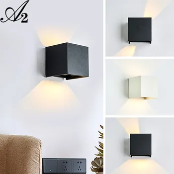 

Living room Wall lighting LED lamp indoor square box Home outdoor waterproof decorative Chandelier