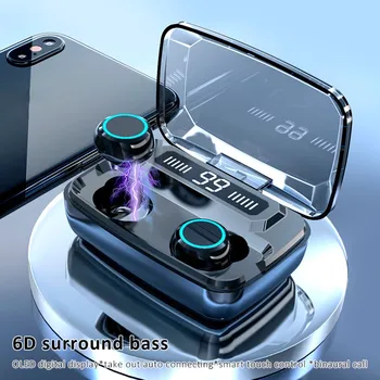 

In-Ear Headphones True Wireless Earbuds Bluetooth Earphones Music Earphone TWS Hands Free Headset With Microphone For Phone