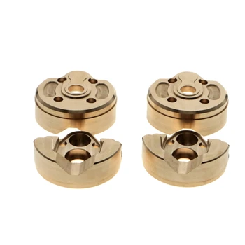 

4PCS Brass Portal Steering Knuckle Cap Housing For 1:10 RC Crawler AXAIL SCX10 III AXI03007 & Capra 1.9 UTB AXI03004