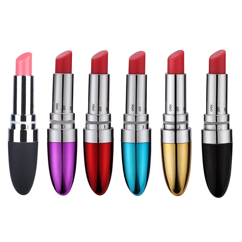 Lipstick Vibrator Sex Toys For Woman G Spot Mini Powerful Clitoral Stimulator Female Massage Vibration Flirt Magic Wand Shop | Красота и