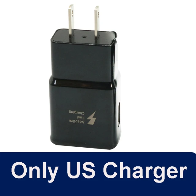 Samsung S10 S8 S9 Plus Fast Charger Power Adapter 9V1.67A Quick Charge Type C Cable for Galaxy A90 A80 A70 A60 A50 A30 Note 8 9 usb c 65w Chargers