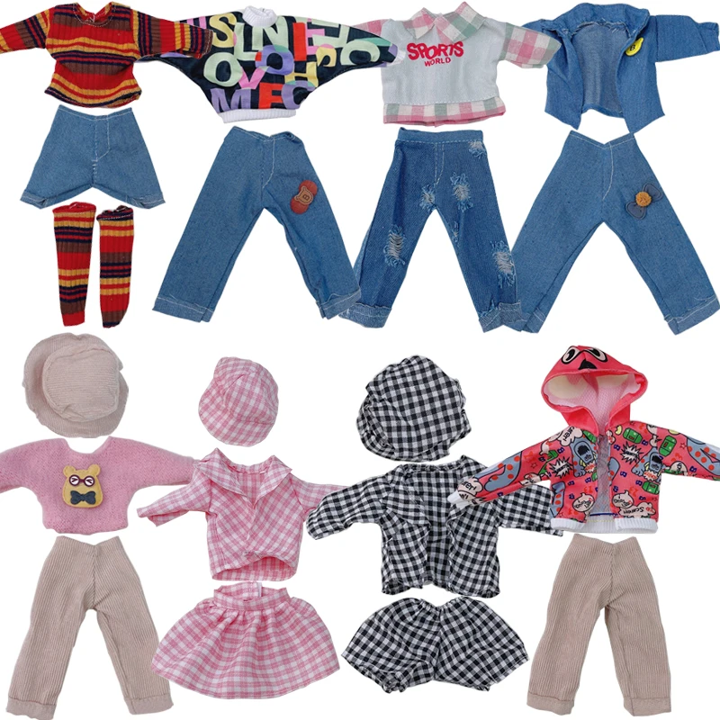 DOLLS Clothes 30cm For 1/6 Movable Joint Bjd Doll Girls Toy