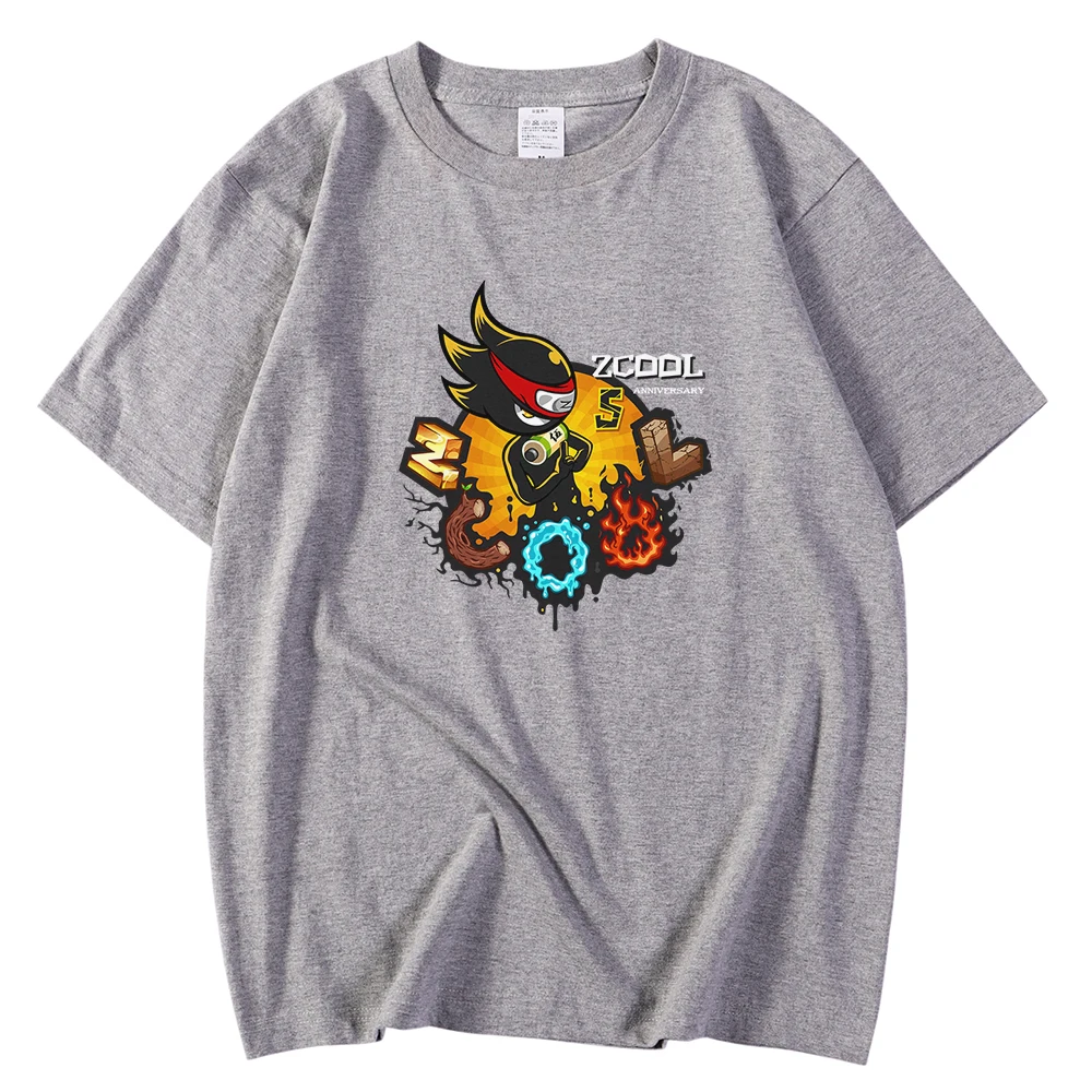 Soft Men's T Shirts Breathable Oversized Loose Hirts Mini Ninja Cool Letter Printing Clothing Short Sleeve S-Xxxl T-Shirt Man | Мужская