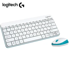 Беспроводная клавиатура и мышь lotech MK245 Nano, комбо компактная клавиатура и контурная мышь для ноутбука, настольного компьютера, домашнего офиса