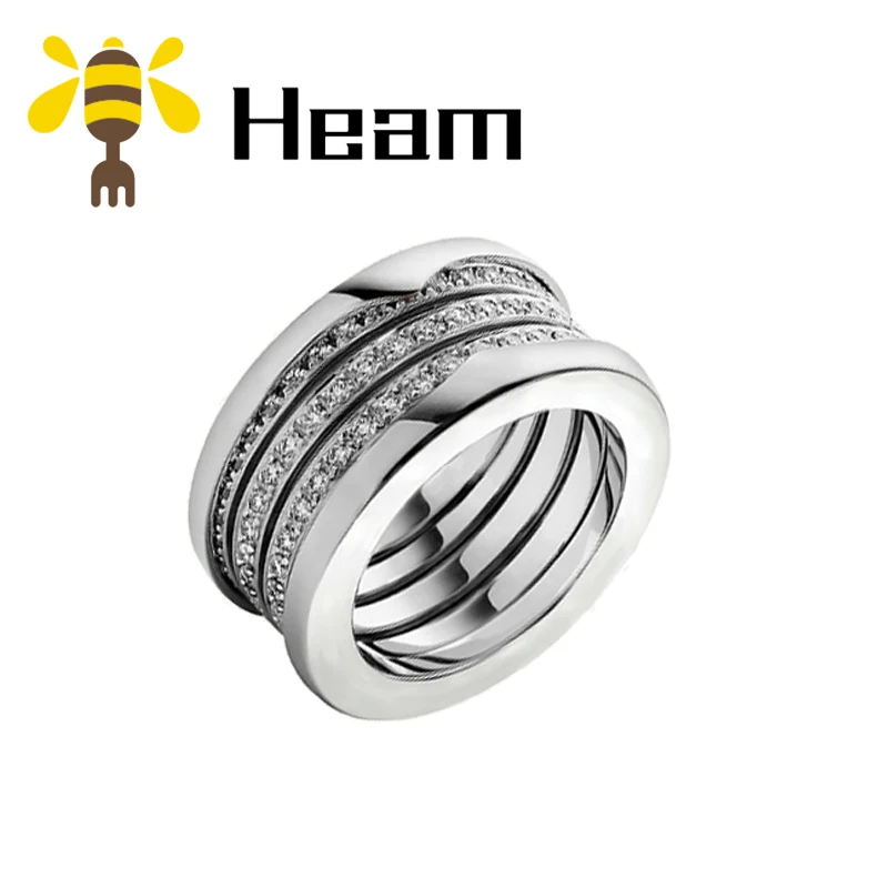 Heam,, высокое качество, серебро 925 пробы, болгарийская пара, кольцо для женщин, розовое золото, модное, классическое, роскошное, свадебное ювелирное изделие