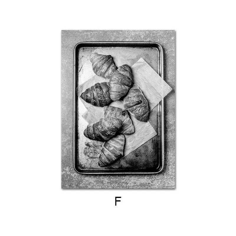 Coffee-Wine-Bead-Poster-Black-White-Food-Drink-Kitchen-Wall-Art-Print-Simple-Canvas-Painting-Modern (9)