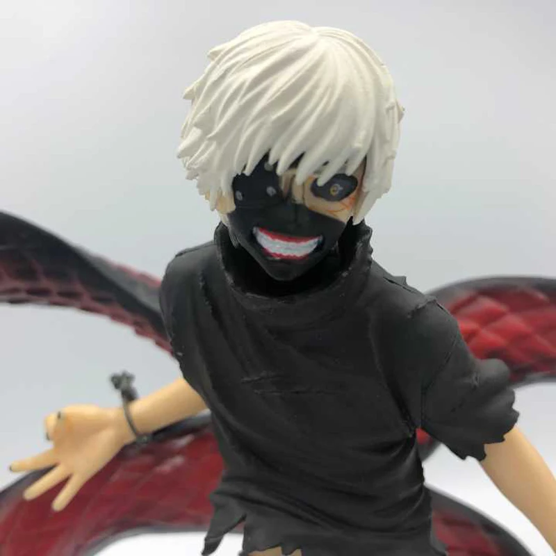 Аниме Tokyo Ghoul 22 см Kaneki Ken Awakened Ver. ПВХ фигурка Коллекционная модель игрушки Brinquedos