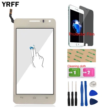 

4.5'' Mobile Touch Screen For HuaWei G600 Front Touch Screen Touch Digitizer Panel Glass Tools Protector Film Adhesive