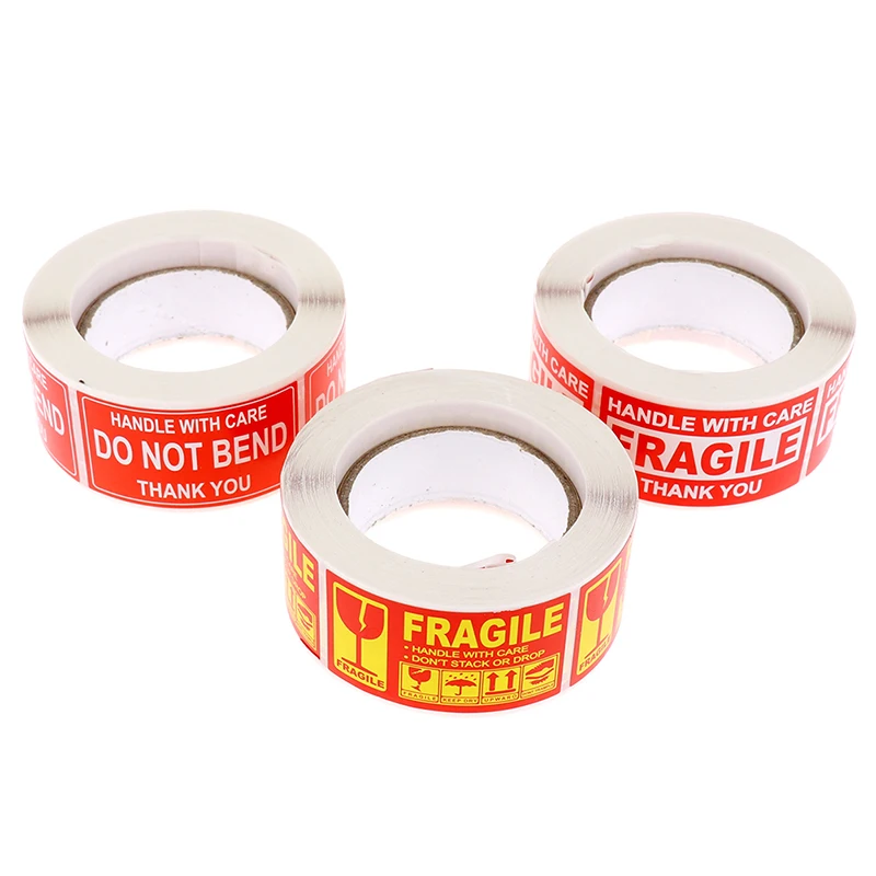 Fragile Stickers Handle with Care Thank You Warning Labels DIY Supplies 250pcs/Roll custom labels