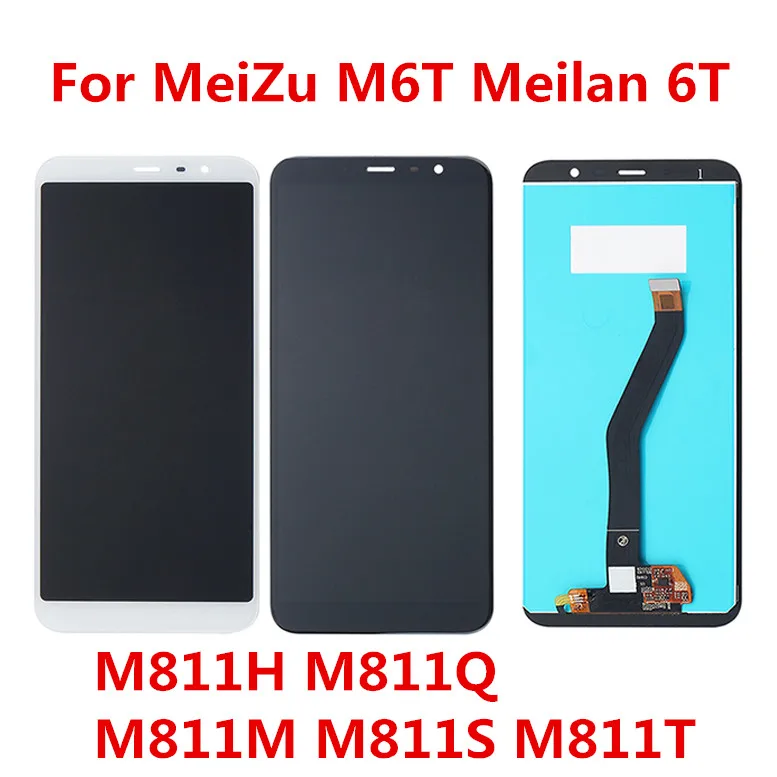 5 дюймовый ЖК-дисплей и сенсорный экран для Meizu M6T Meilan 6T аксессуары LCD | Мобильные